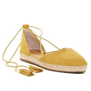 Espadrille Lace Up Flats - Franco Sarto - 7.5